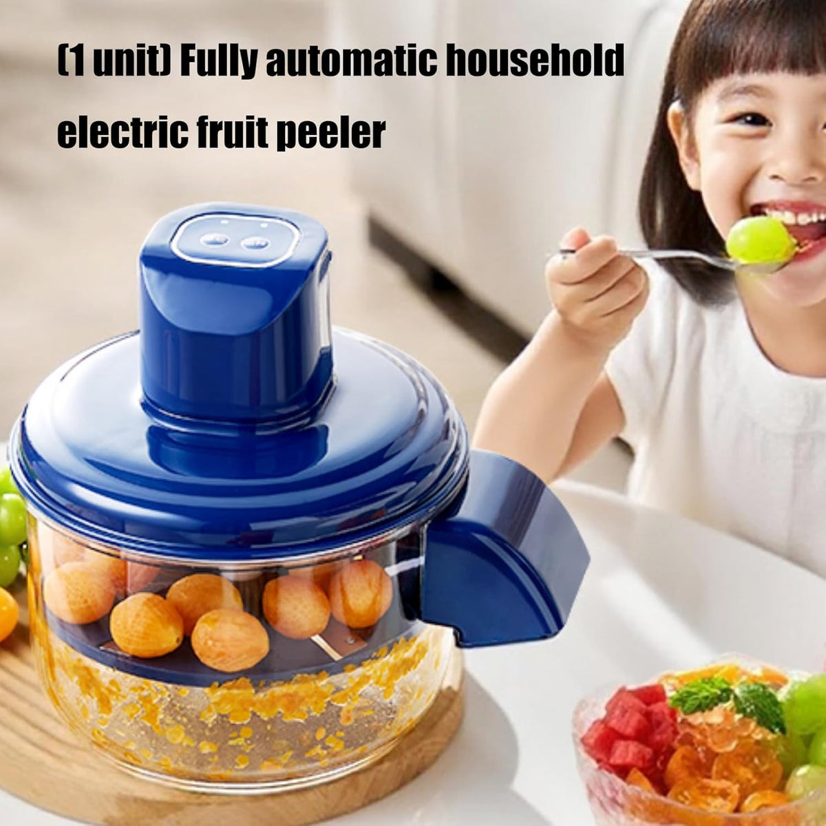 Automatic Electric Fruit & Vegetable Peeler – One Touch Smart Peeling