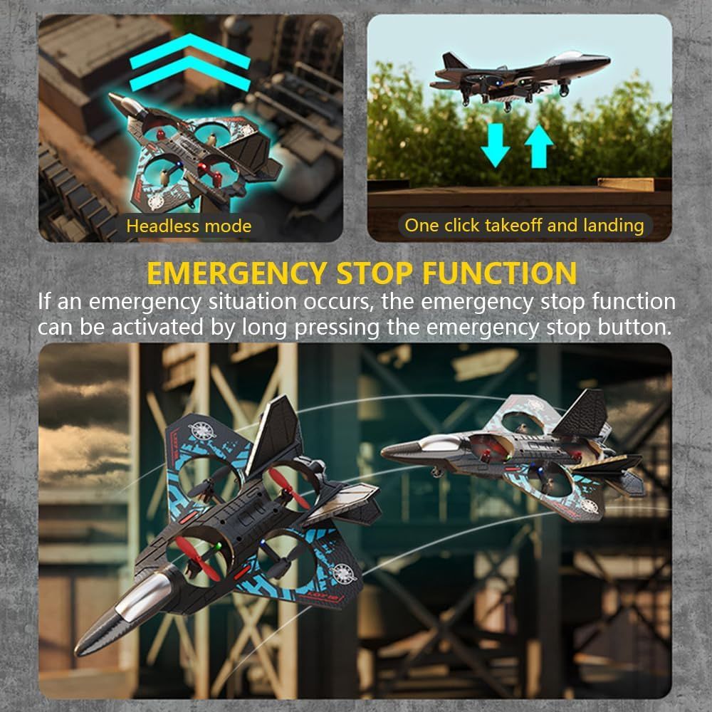 TAK TAK RC Fighter Jet Drone Toy|شكل العنصر: طائرة RC
