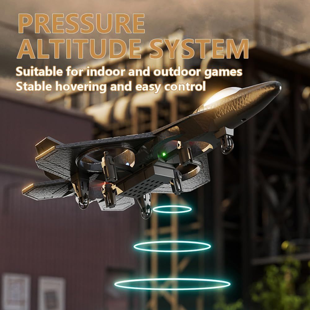 TAK TAK RC Fighter Jet Drone Toy|شكل العنصر: طائرة RC
